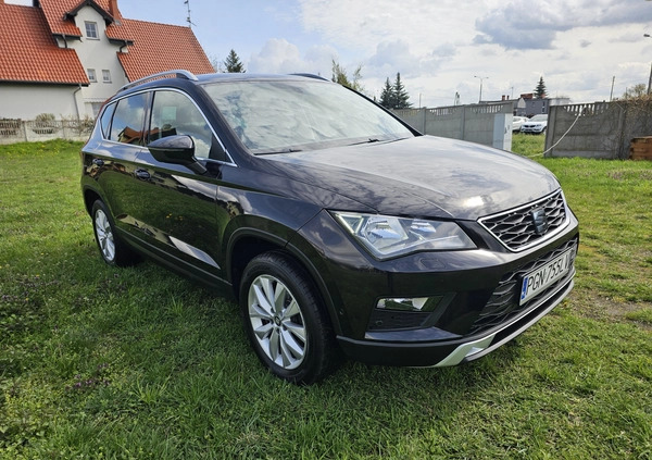 Seat Ateca cena 68900 przebieg: 180000, rok produkcji 2017 z Gniezno małe 254